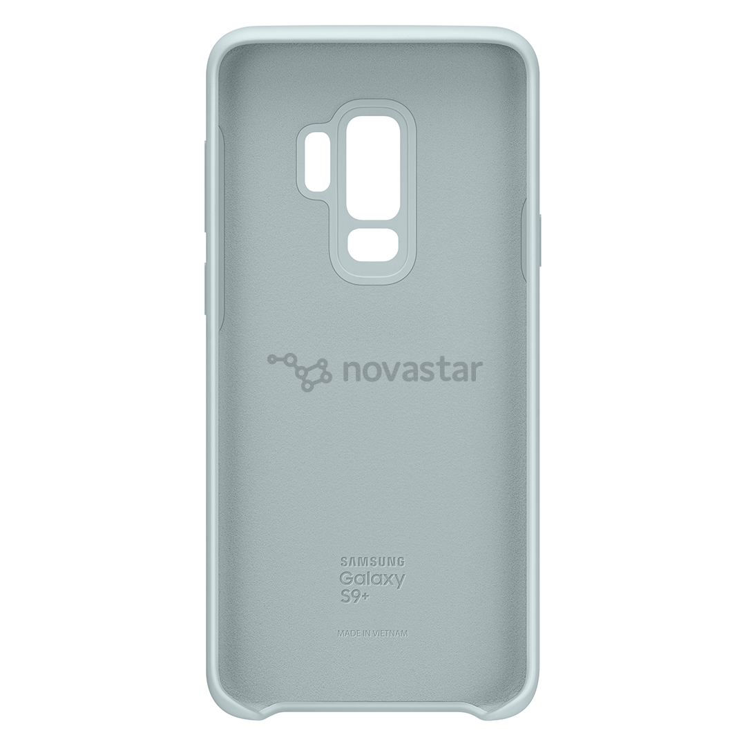 Dėkliukas Samsung Galaxy S9+, Silikoninis, Mėlynas