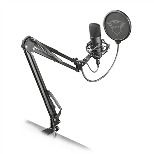 Trust Emita Plus, USB, black - Microphone 22400