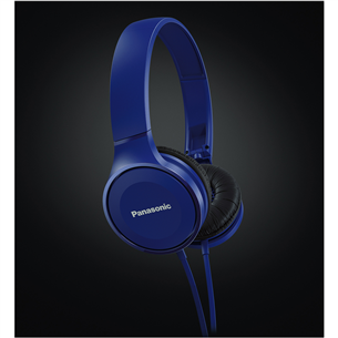 Panasonic RP-HF100E-A, blue - On-ear Headphones