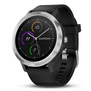 Išmanusis laikrodis Garmin Vivoactive 3 GPS, Black/Silver