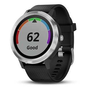 Išmanusis laikrodis Garmin Vivoactive 3 GPS, Black/Silver