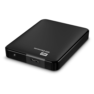Išorinis kietasis diskas Western Digital Elements Portable 4TB 2.5", Juodas