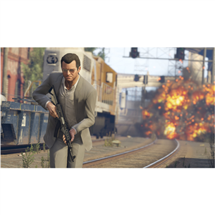PS4 žaidimas Grand Theft Auto V Premium Online Edition