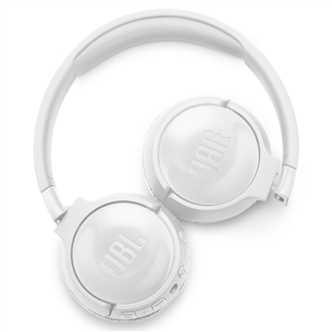 Ausinės JBL Tune 600BTNC, belaidės, Baltos