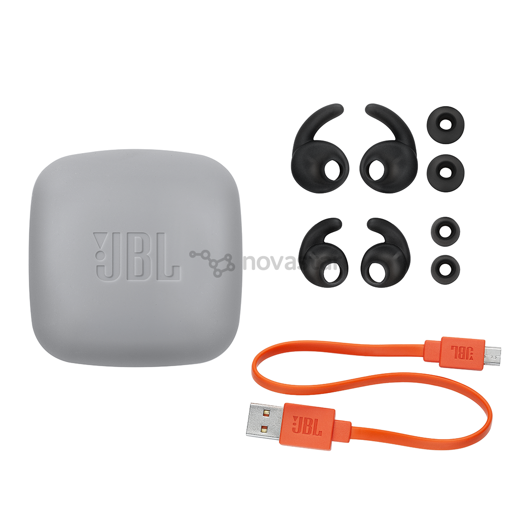 Ausinės JBL Reflect Mini 2, Belaidės, Juodos