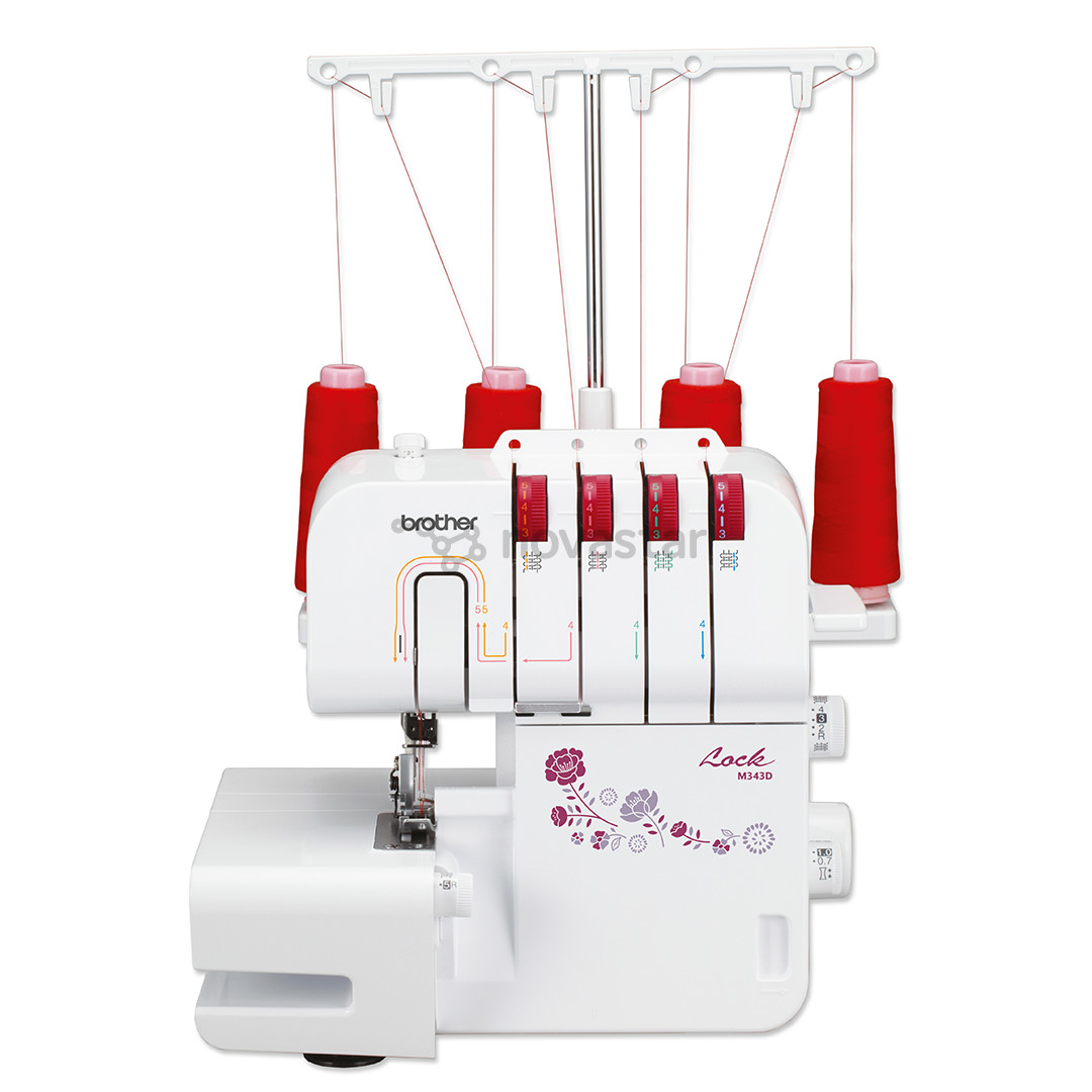 Brother, balta/raudona - Siuvimo mašina