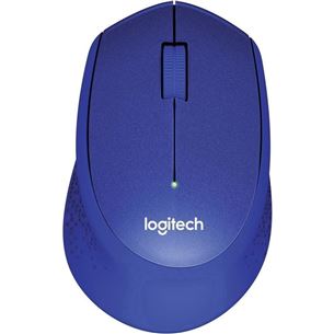 Pelė Logitech M330 Silent Plus, Belaidė, Mėlyna