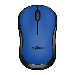 Logitech M220 Silent, синий - Беспроводная оптическая мышь