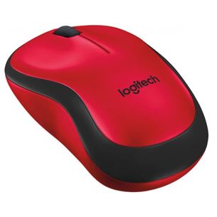 Pelė Logitech M220 Silent, Belaidė, Raudona