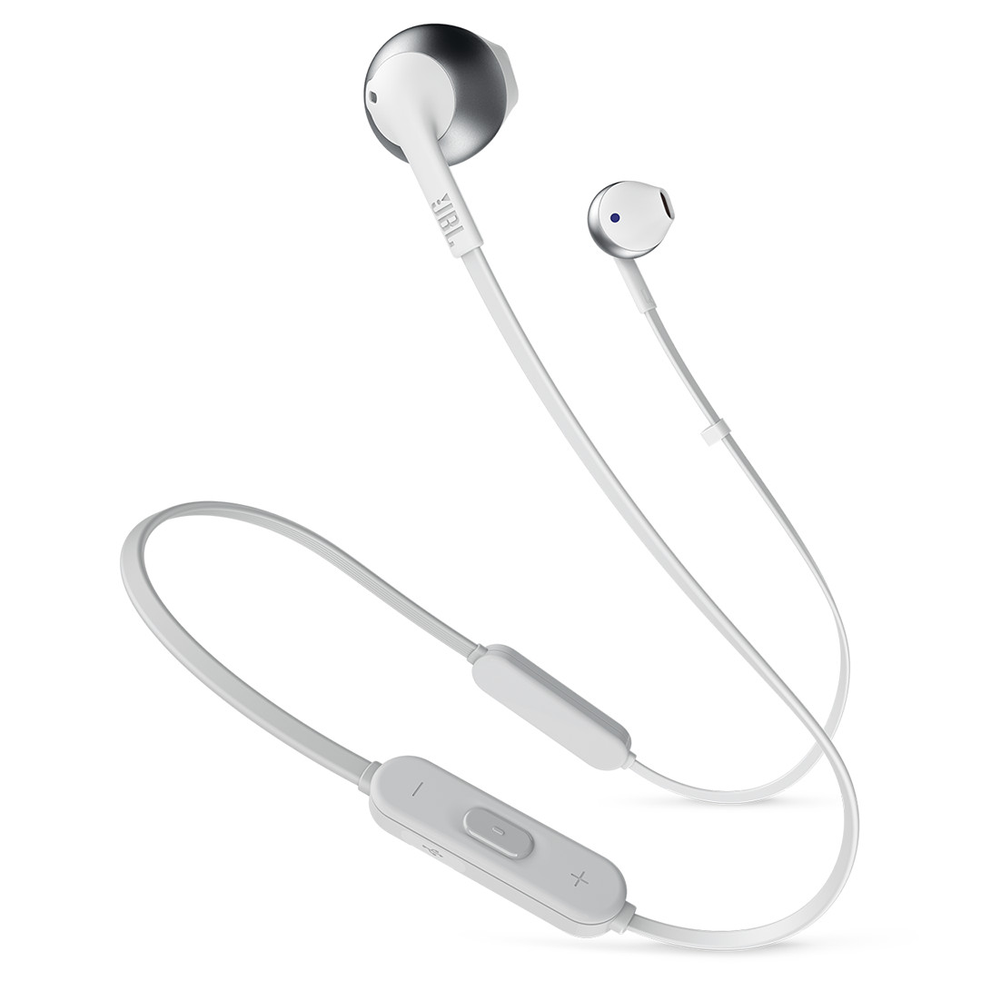 Ausinės JBL Tune 205BT, belaidės, Sidabrinės