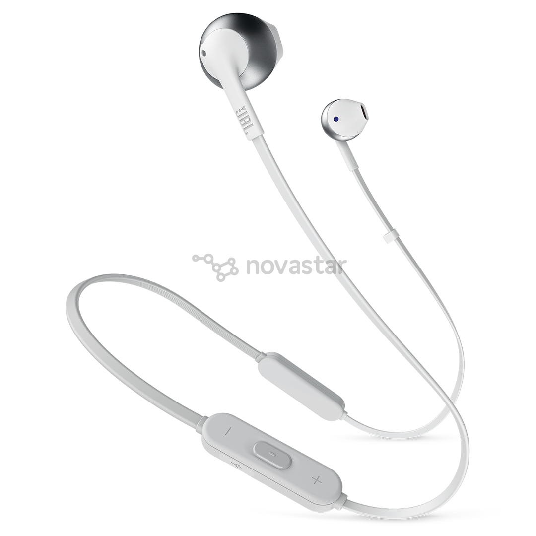 Ausinės JBL Tune 205BT, belaidės, Sidabrinės