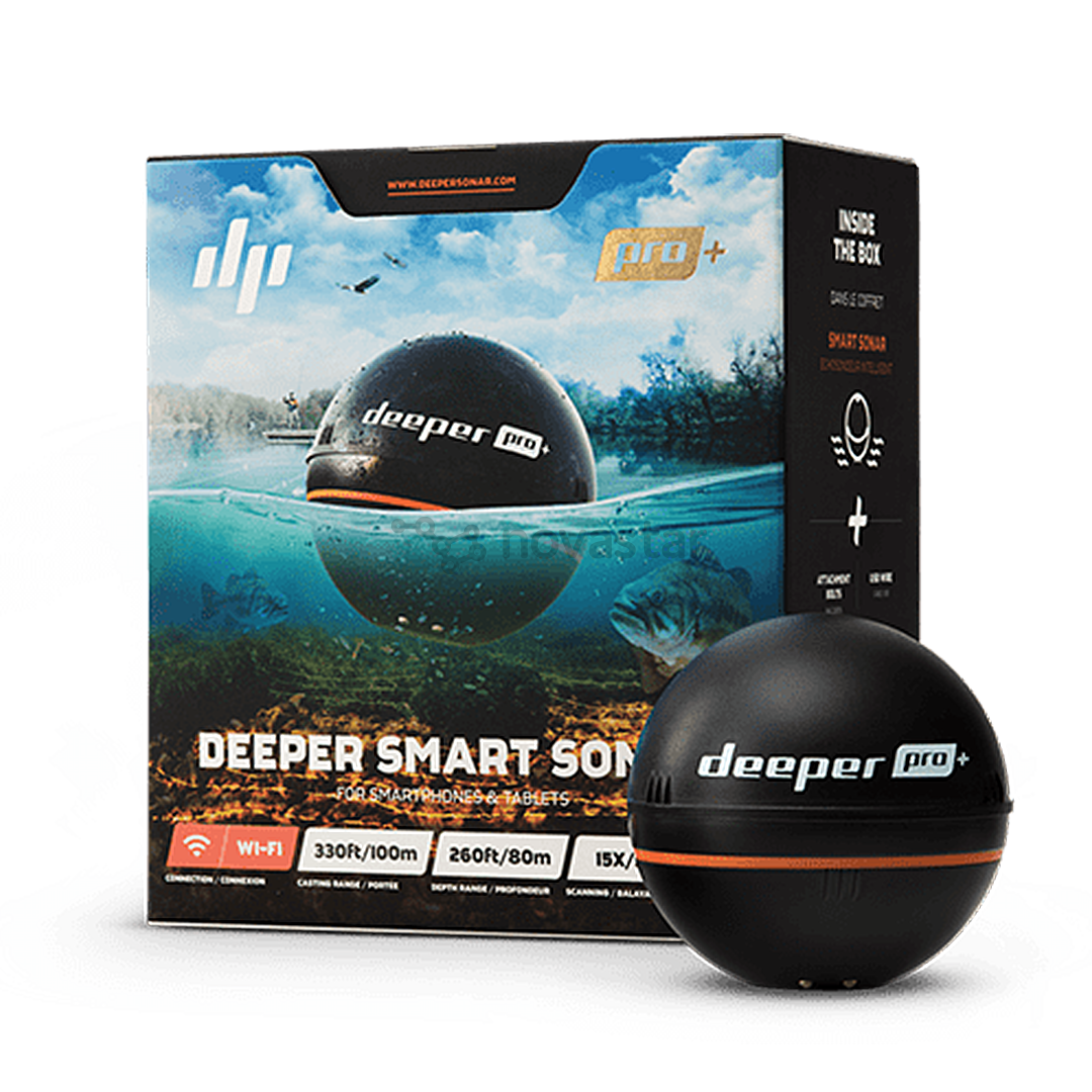 Žuvų paieškos sensorius Deeper Smart Sonar PRO+