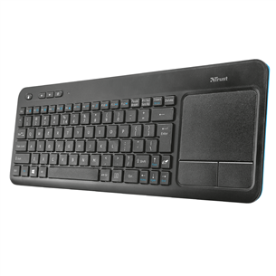 Klaviatūra Trust Veza Touchpad, Nordic, Belaidė
