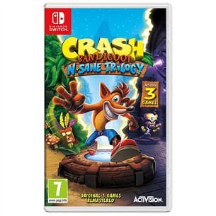 Žaidimas Nintendo Switch Crash Bandicoot N. Sane Trilogy