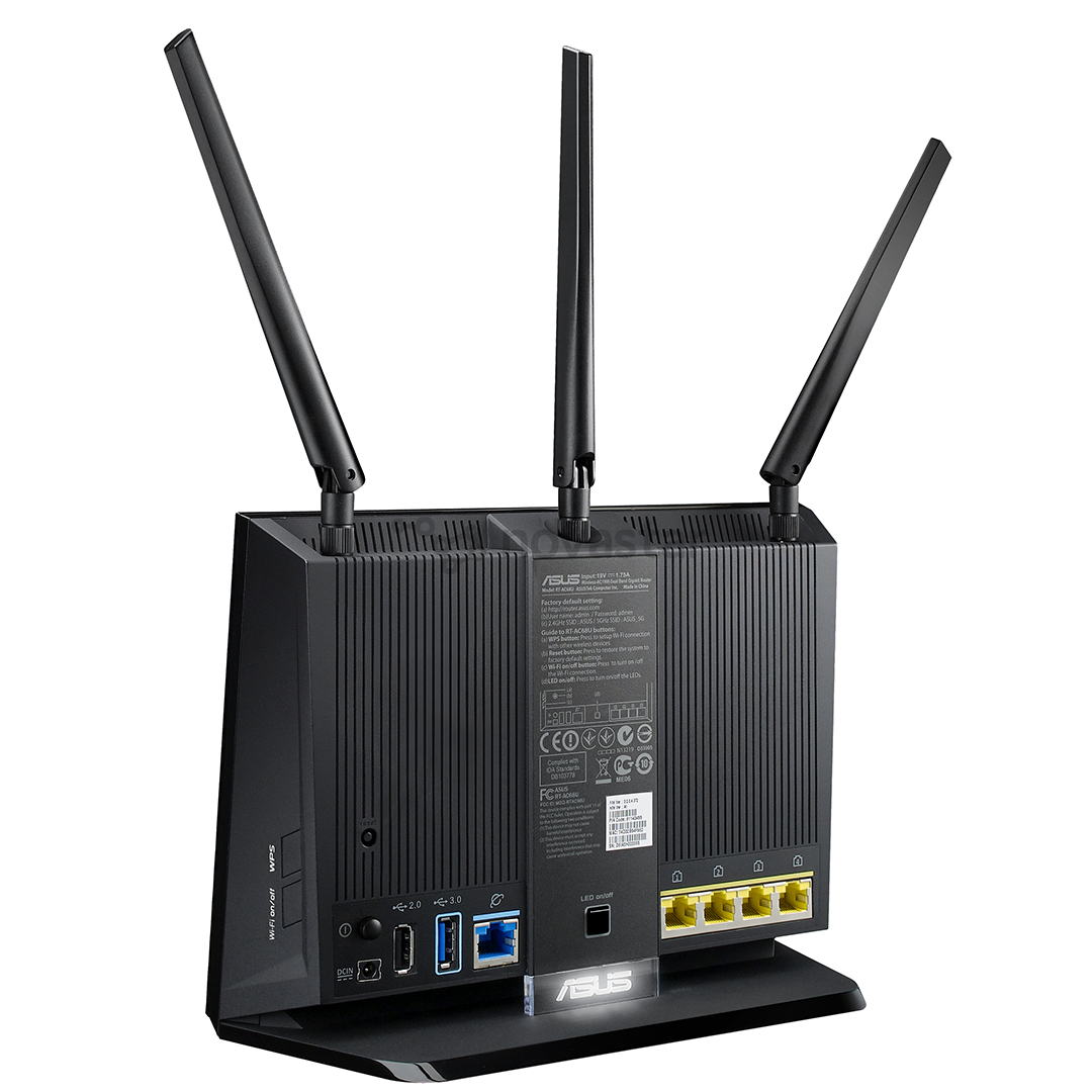 Maršrutizatorius Asus AC1900 Dual Band Gigabit USB3.0