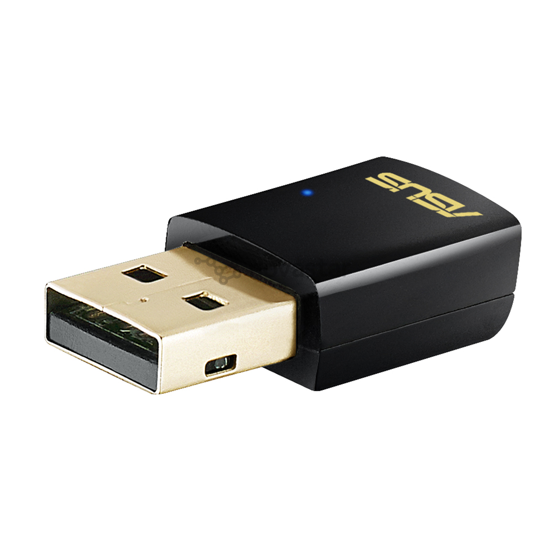 Bevielio tinklo adapteris ASUS AC600 Dual-band