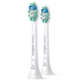 Dantų šepetėlių antgaliai Philips Sonicare C2 Optimal Plaque Defence HX9022/10, 2vnt