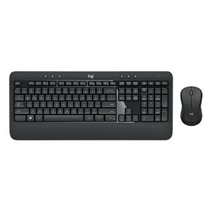 Klaviatūra ir pelė Logitech MK540, US, Belaidės