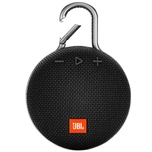 Belaidė kolonėlė JBL Clip 3, Black