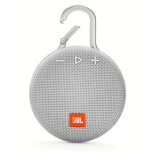 Belaidė kolonėlė JBL Clip 3, Balta