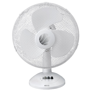 ECG, 40 W, white - Table fan FT30A