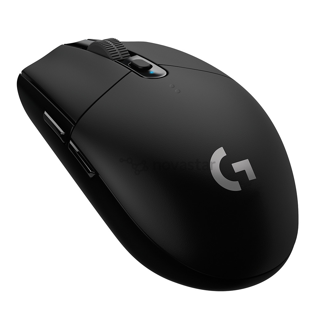 Logitech G305, juoda - Belaidė pelė