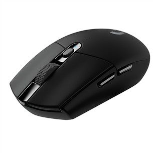Logitech G305, juoda - Belaidė pelė