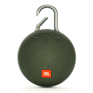 Belaidė kolonėlė JBL Clip 3, Žalia