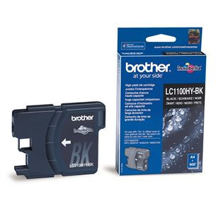 Rašalo kasetė Brother LC-1100HYBK, Juoda