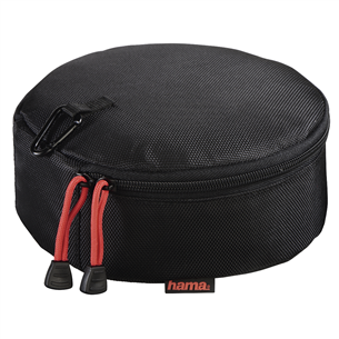 Dėklas ausinėms Hama 00122055, Juodos