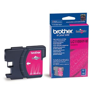Rašalo kasetė Brother LC-1100HYM, Violetinė LC1100HYM