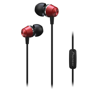 Ausinės Pioneer SE-QL2T-R, Raudonos
