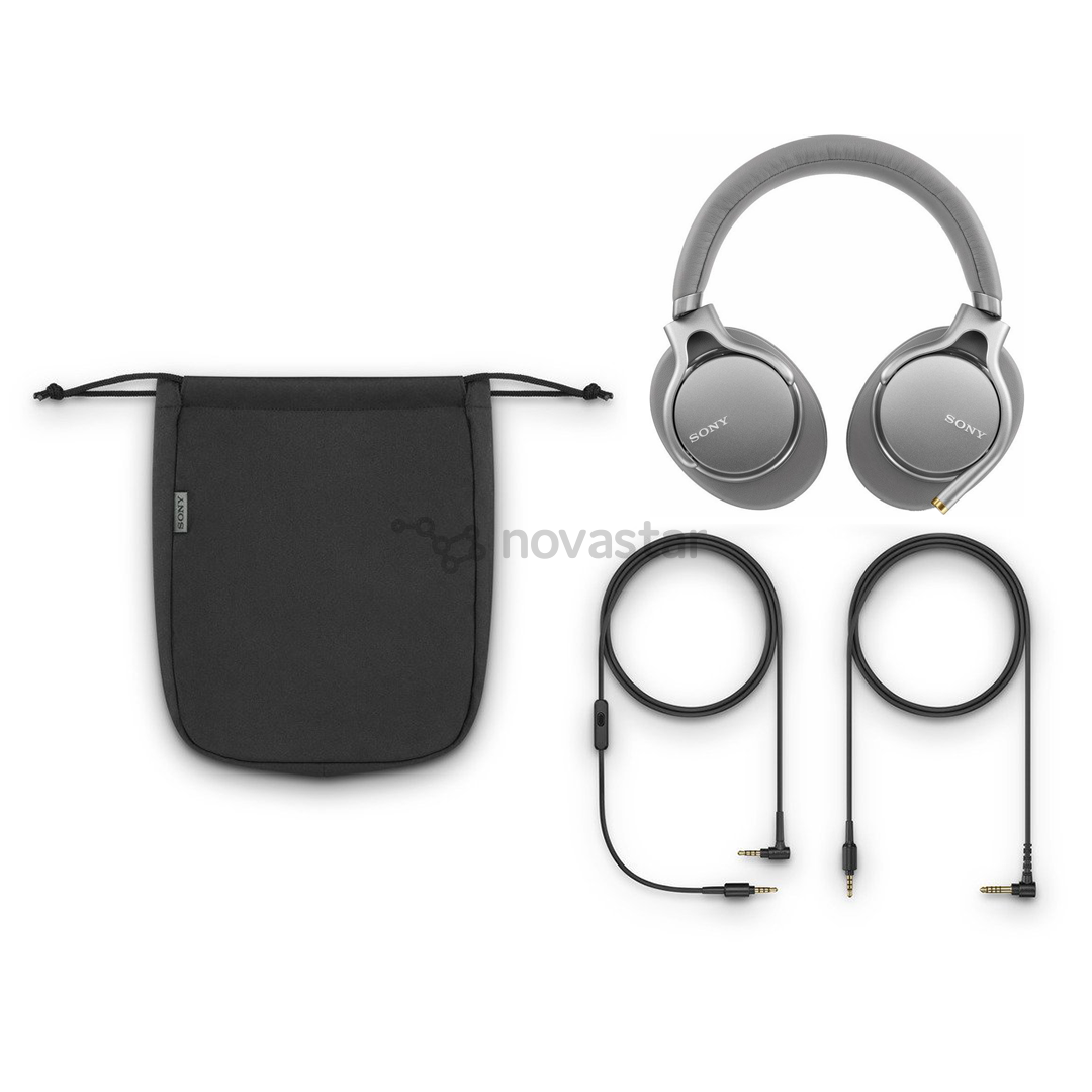 Ausinės Sony MDR-1AM2, Sidabrinės