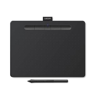 Grafinė planšetė Wacom Intuos Comfort Plus PB M, Juoda, CTL-6100WLK-N