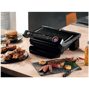 Tefal Optigrill+ GC712834, 2000 W, juodas - Elektrinis grilis