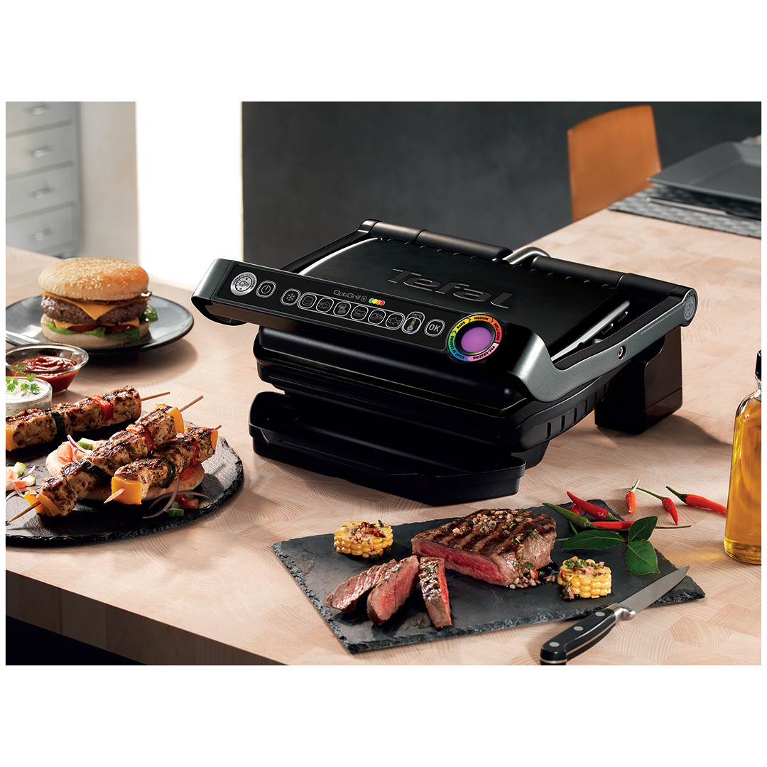 Tefal Optigrill+ GC712834, 2000 W, juodas - Elektrinis grilis
