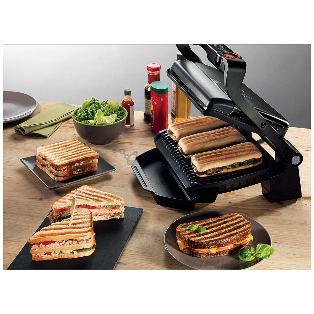 Tefal Optigrill+ GC712834, 2000 W, juodas - Elektrinis grilis