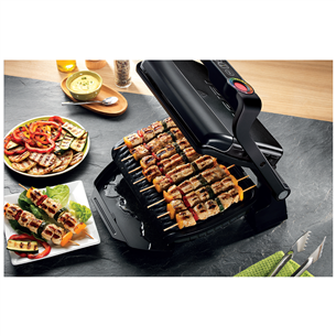 Tefal Optigrill+, 2000 Вт, черный - Электрический гриль