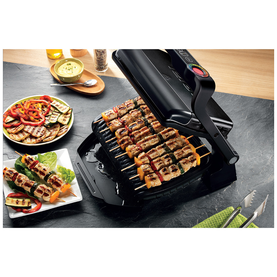 Tefal Optigrill+ GC712834, 2000 W, juodas - Elektrinis grilis