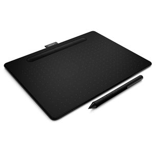 Grafinė planšetė Wacom Intuos Comfort Plus PB M, Juoda, CTL-6100WLK-N