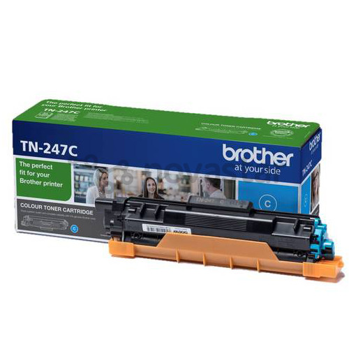 Dažų kasetė Brother TN247C, Juoda