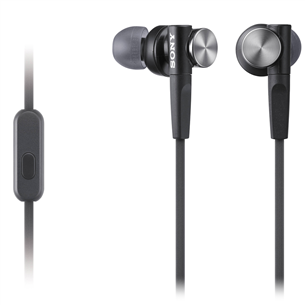 Ausinės Sony MDR-XB50AP, Juodos