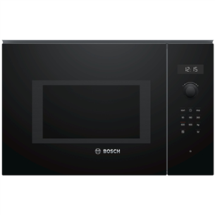 Bosch, 25 L, 900 W, black - Built-in Microwave Oven BFL554MB0