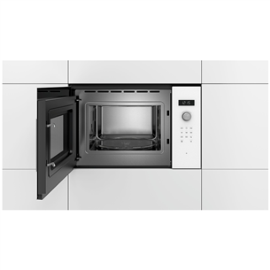 Bosch, 25 L, 900 W, white - Built-in Microwave Oven