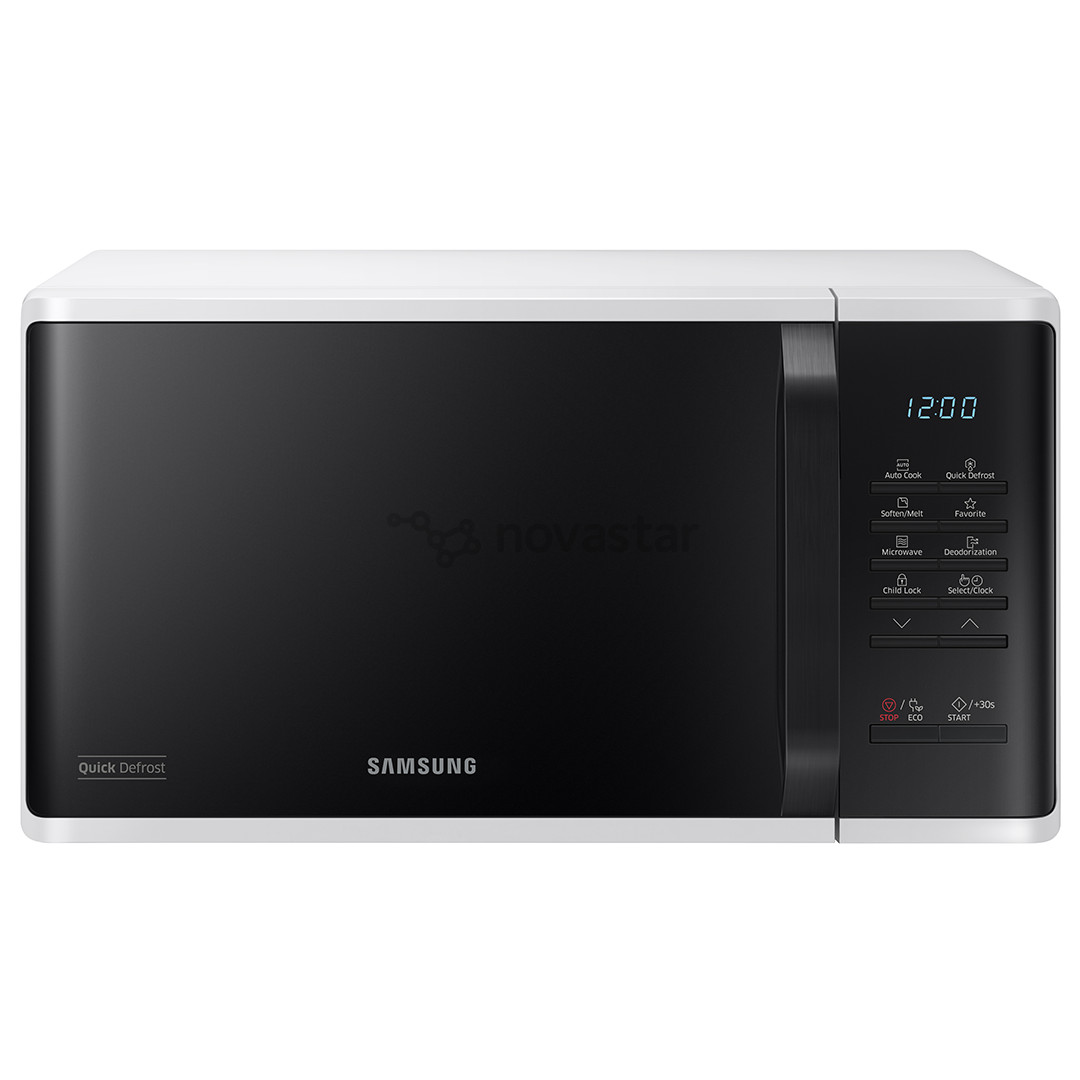 Samsung, 23 L, 800 W, white/black - Microwave Oven