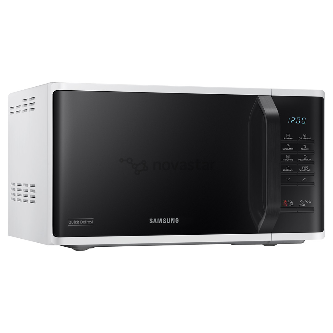 Samsung, 23 L, 800 W, white/black - Microwave Oven