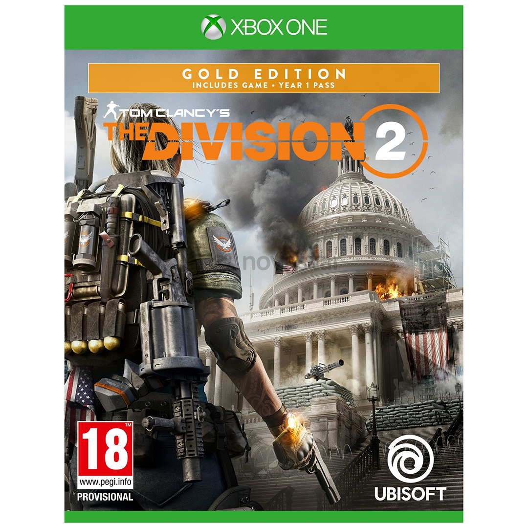 Žaidimas Xbox One Tom Clancys: The Division 2 Gold Edition