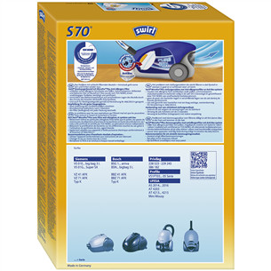 Swirl Micropor S 70, 4 vnt. - Dulkių maišeliai