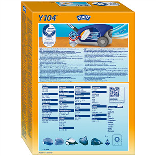 Swirl Micropor Y 104, 4 vnt. - Dulkių maišeliai