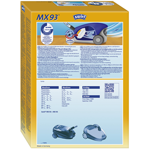 Dulkių siurblių maišeliai Swirl MicroPor MX 93, 5vnt